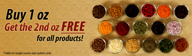 Buy 1 Ounce, Get 1 Ounce Free